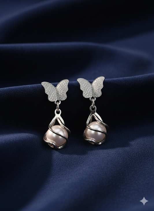 Enchanted Flutter Pearl Drops