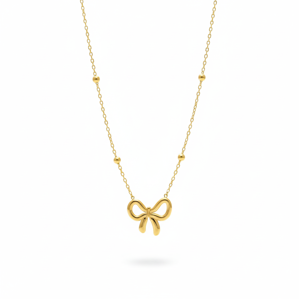 Bow Necklace