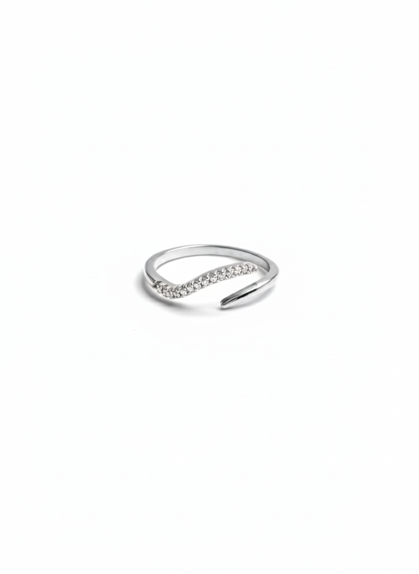 The Serene Wave Ring