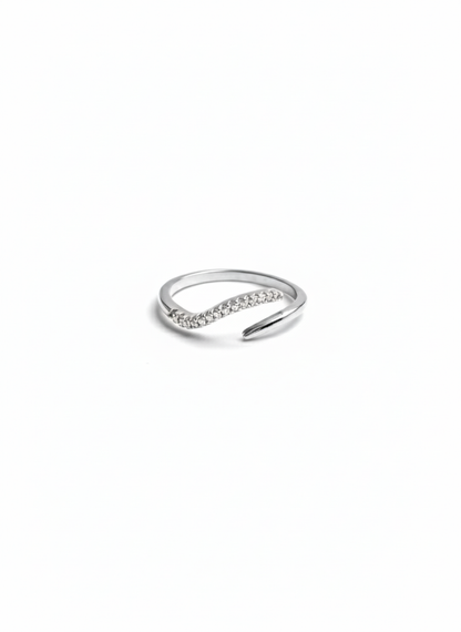 The Serene Wave Ring