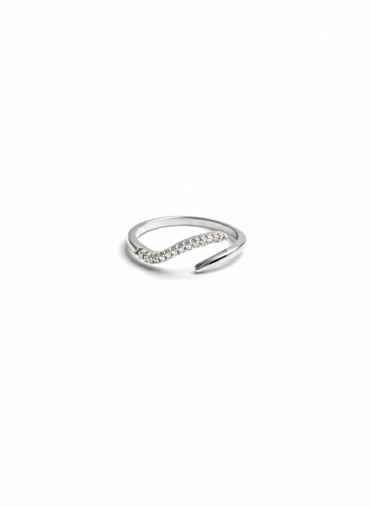 The Serene Wave Ring