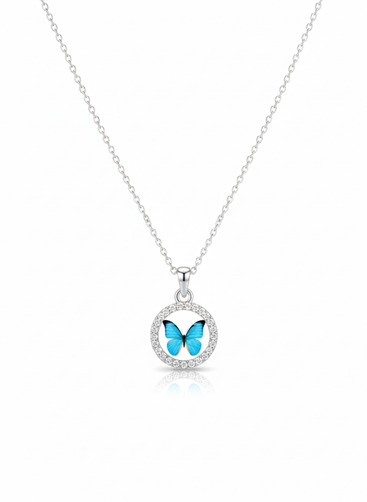 Radiant Butterfly Necklace