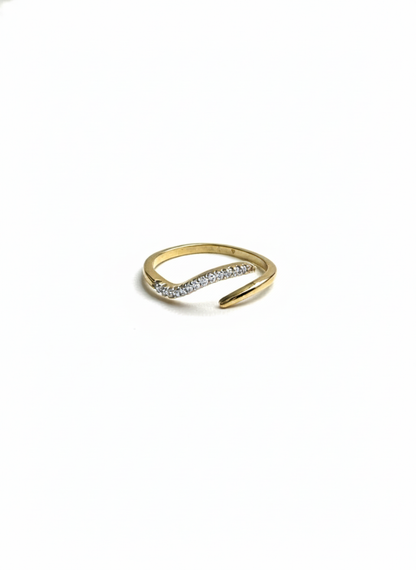 The Serene Wave Ring