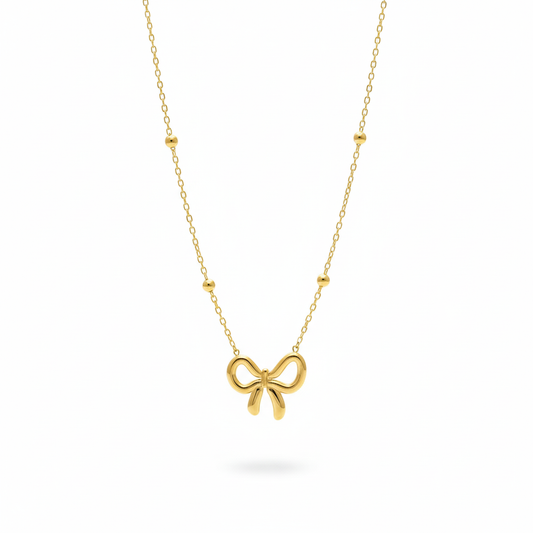 Bow Necklace